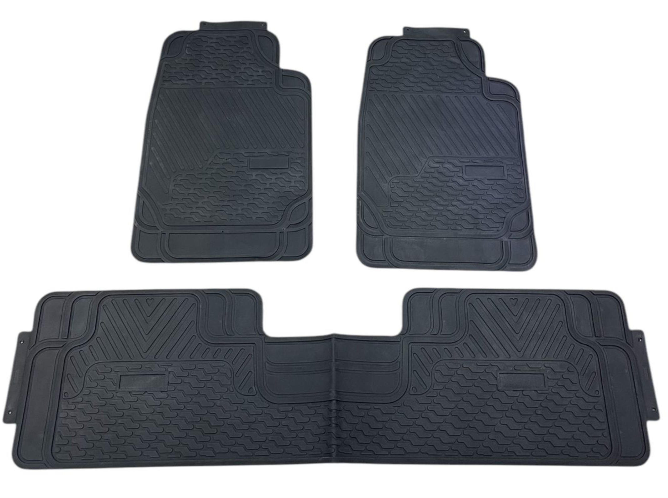 TAPETE FRANCIELY 3 PIEZAS BLACK 23111