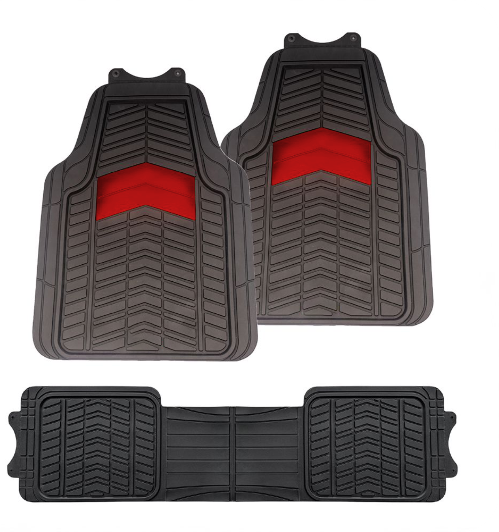TAPETE FRANCIELY 3 PIEZAS RED
