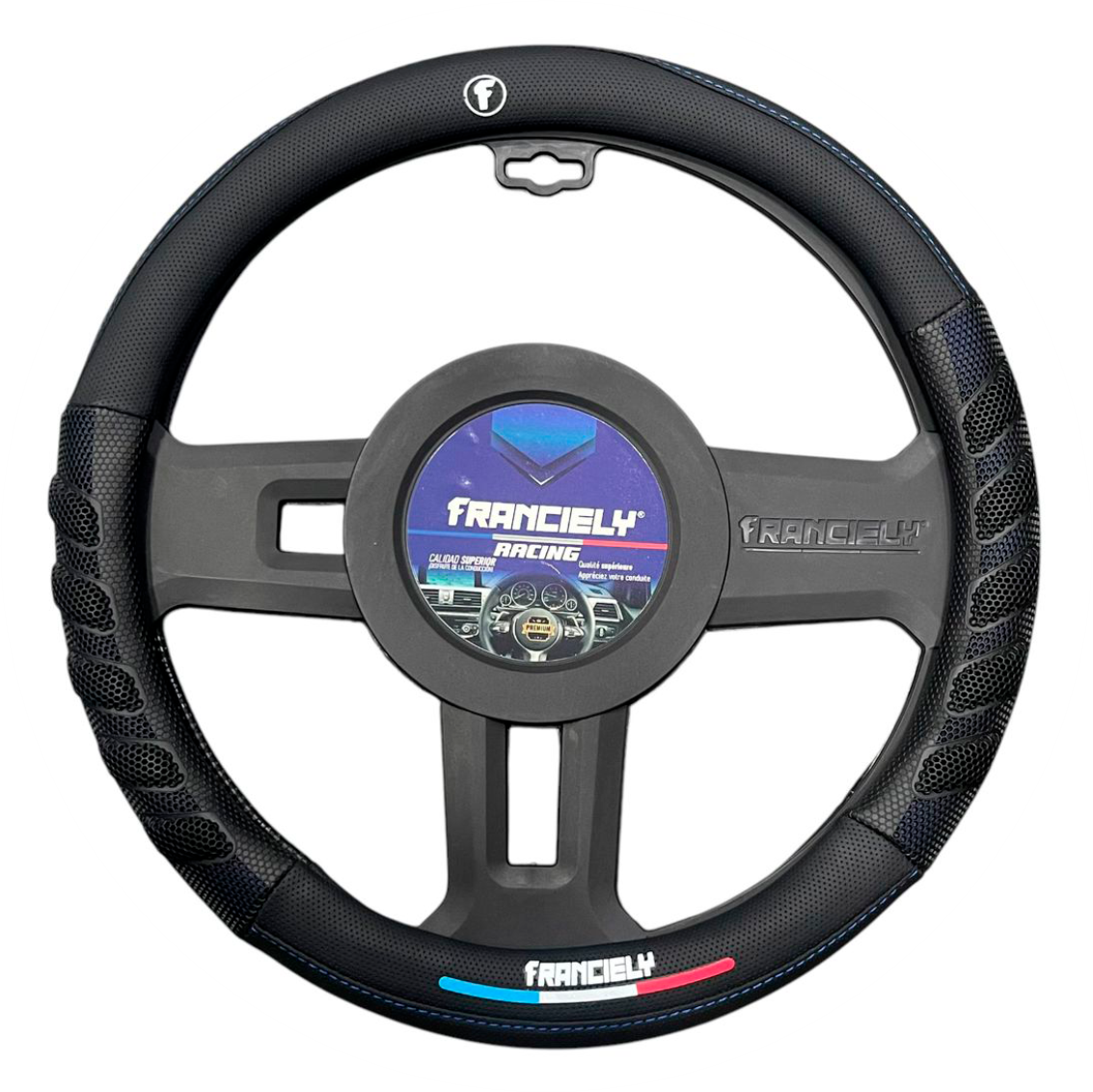 CUBRE VOLANTE FRANCIELY FRCU02black/blue