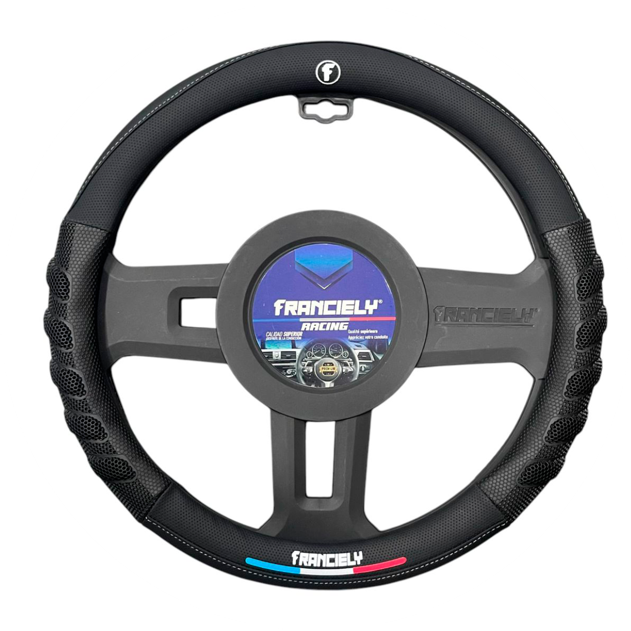 CUBRE VOLANTE FRANCIELY FRCU02black/grey