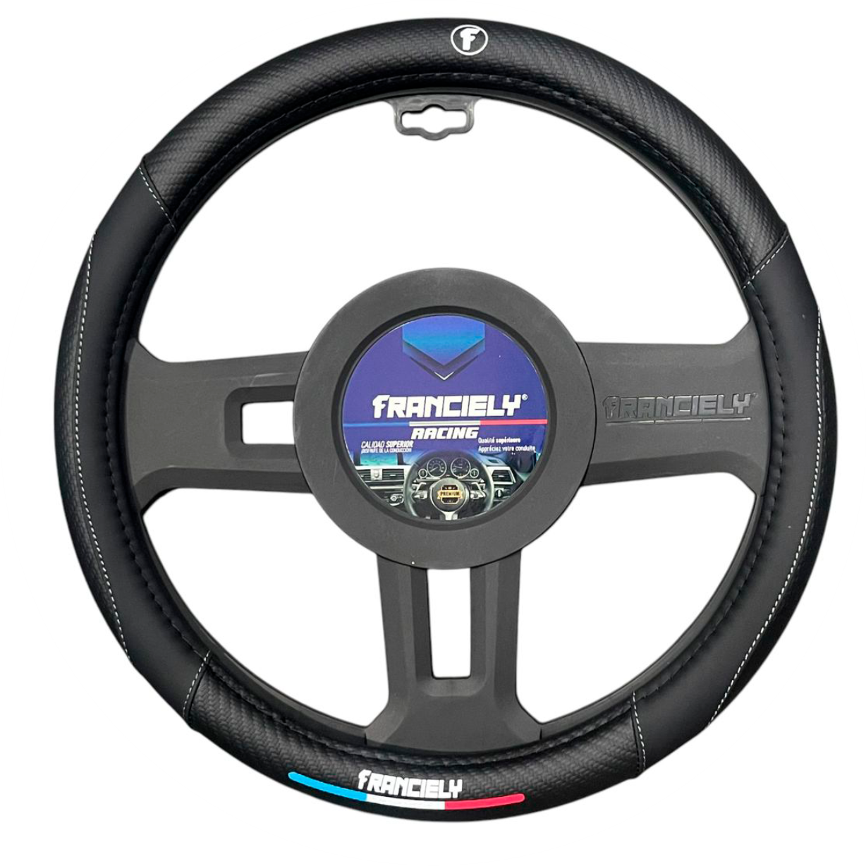 CUBRE VOLANTE FRANCIELY FRCU07black/grey