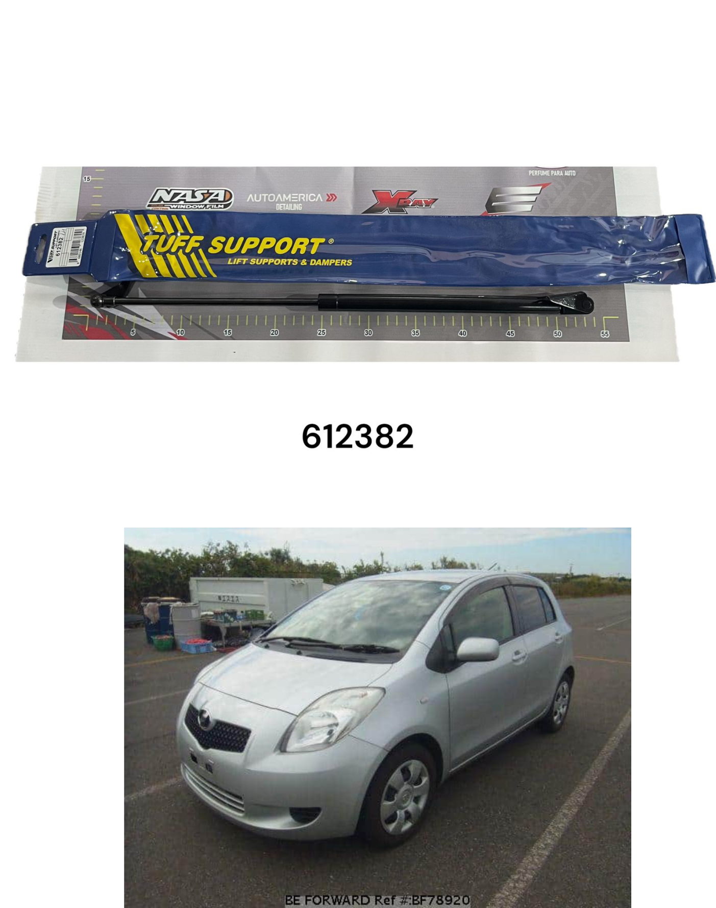 AMORTIGUADOR VALIJERA LH VITZ 99/05 UNIDAD