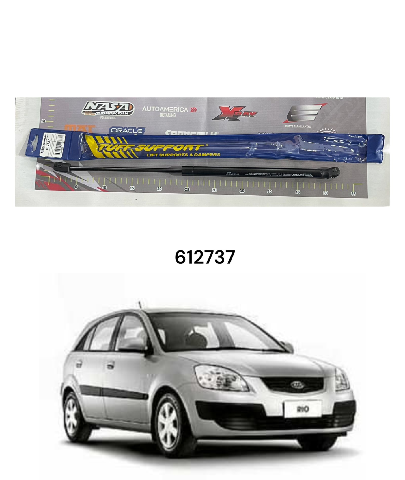 AMORTIGUADOR VALIJERA LH/RH RIO 2006/2011 PAR