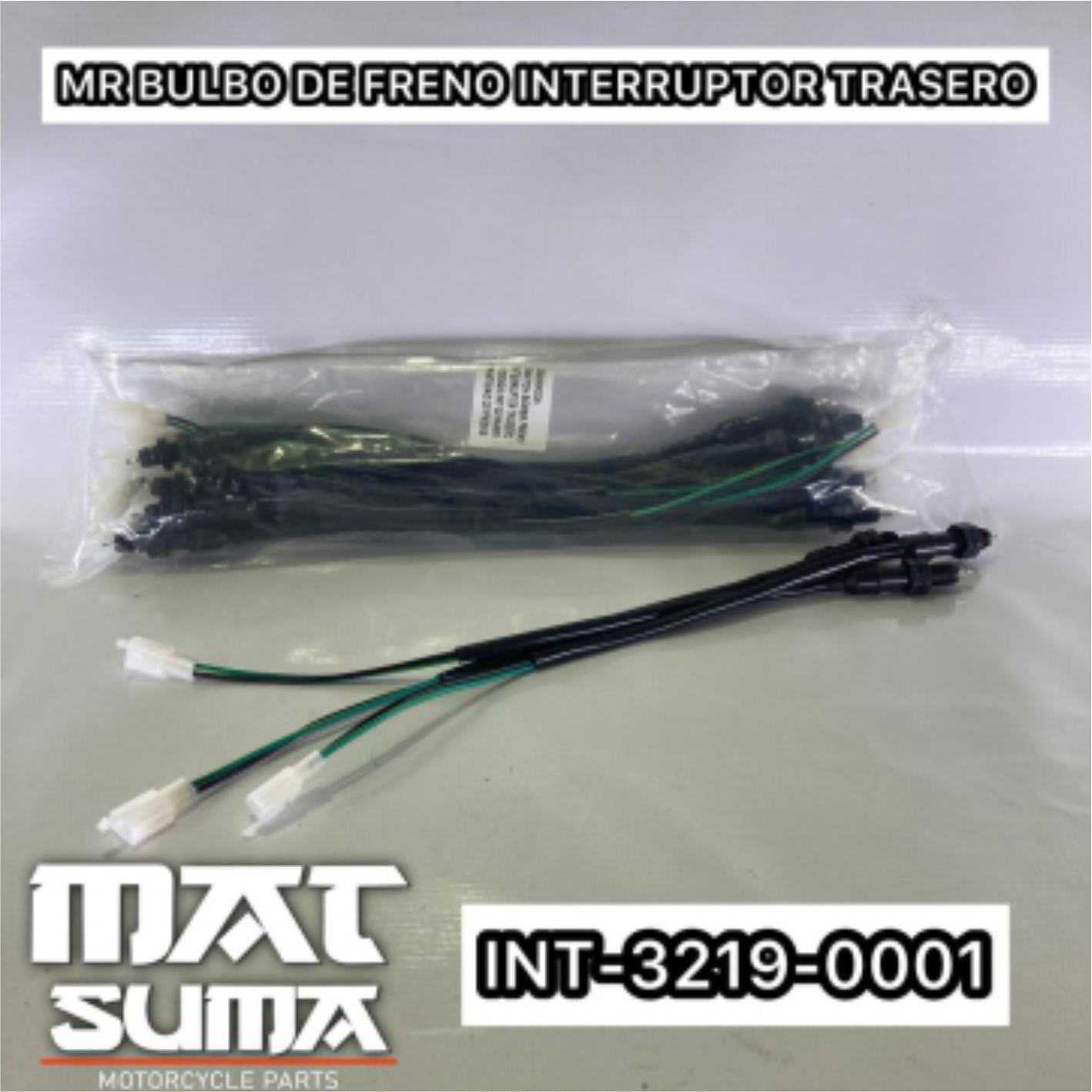 BULBO DE FRENO INTERRUPTOR TRASERO