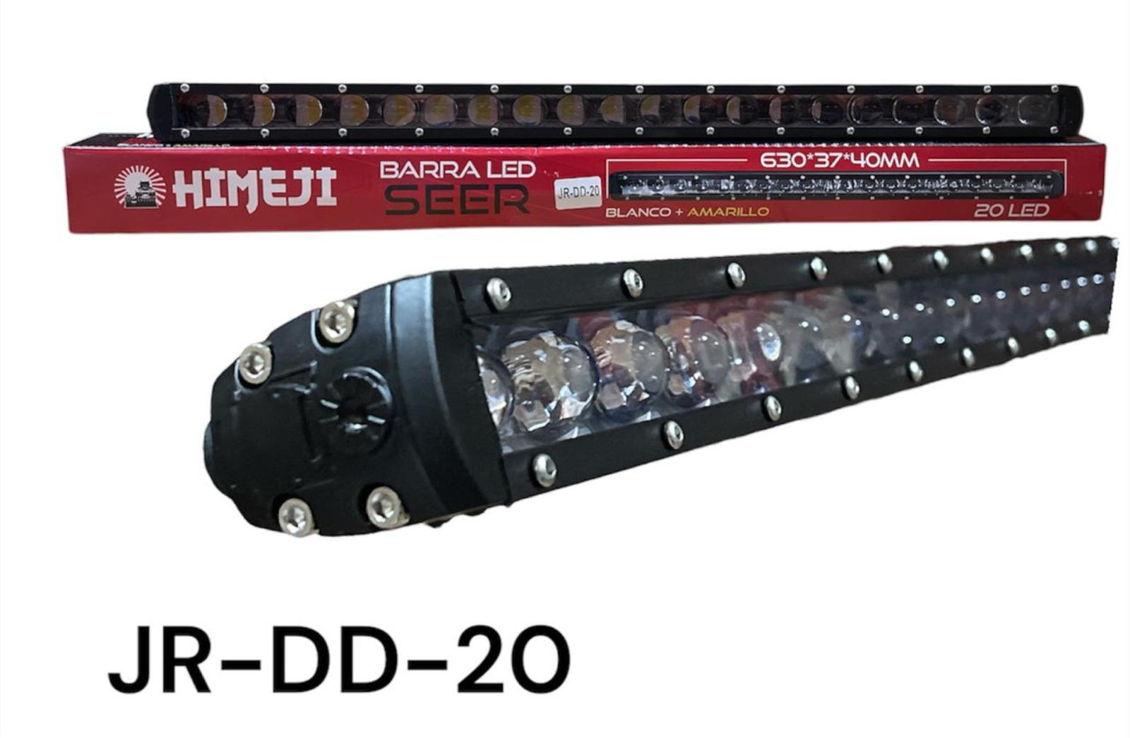 Barra Led Himeji Seer 63cm Blanco + amarillo