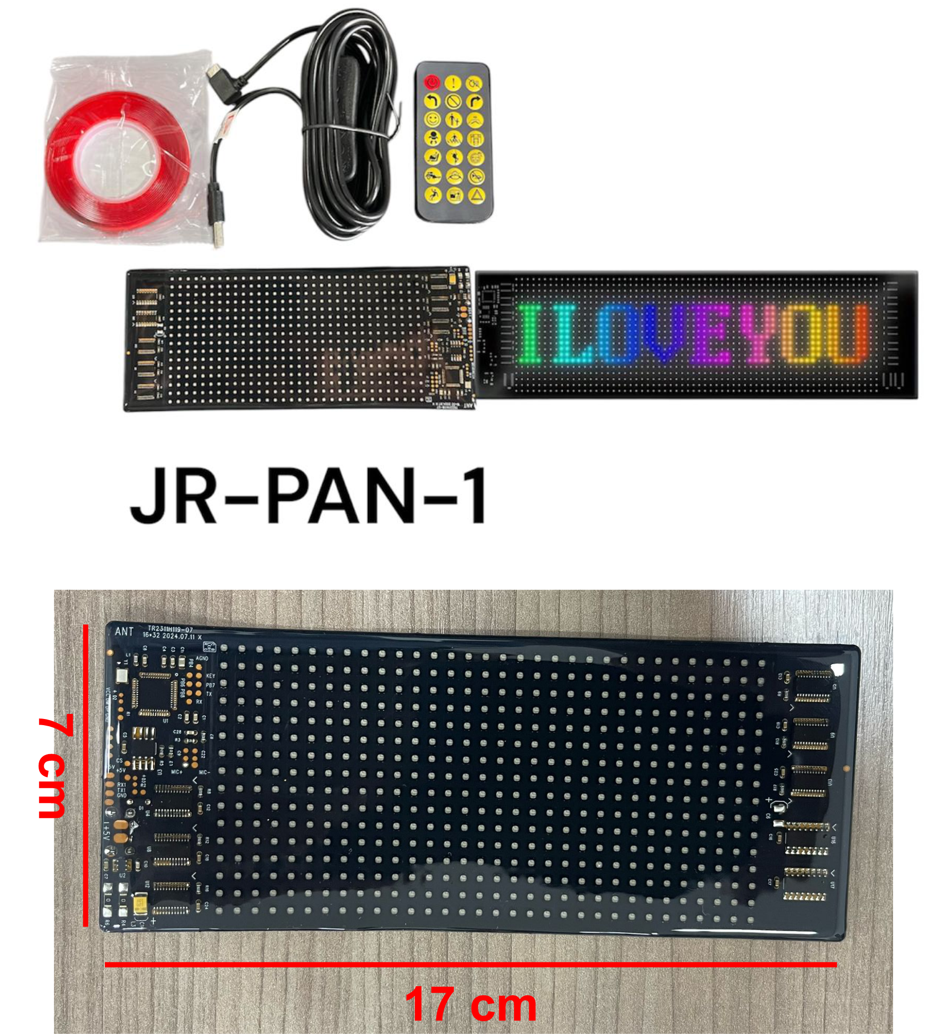 Panel led matrix multifuncion 7CM HIMEJI