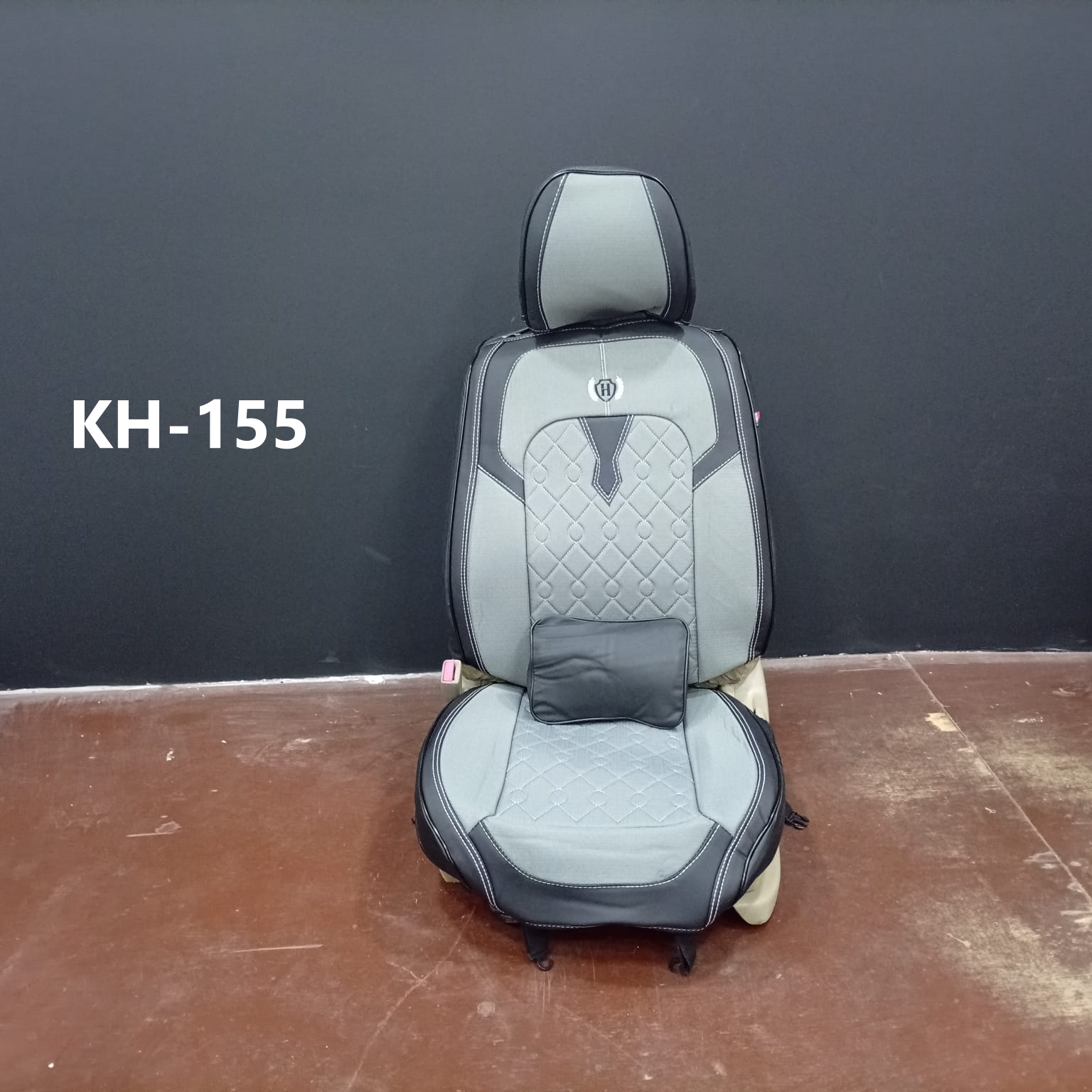 CUBRE ASIENTO black/grey