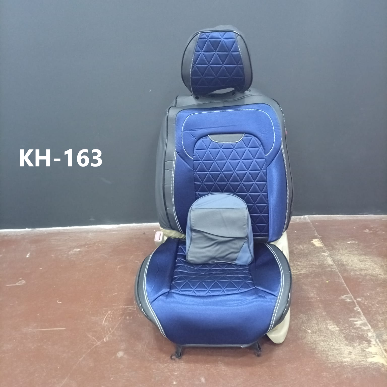 CUBRE ASIENTO black /blue