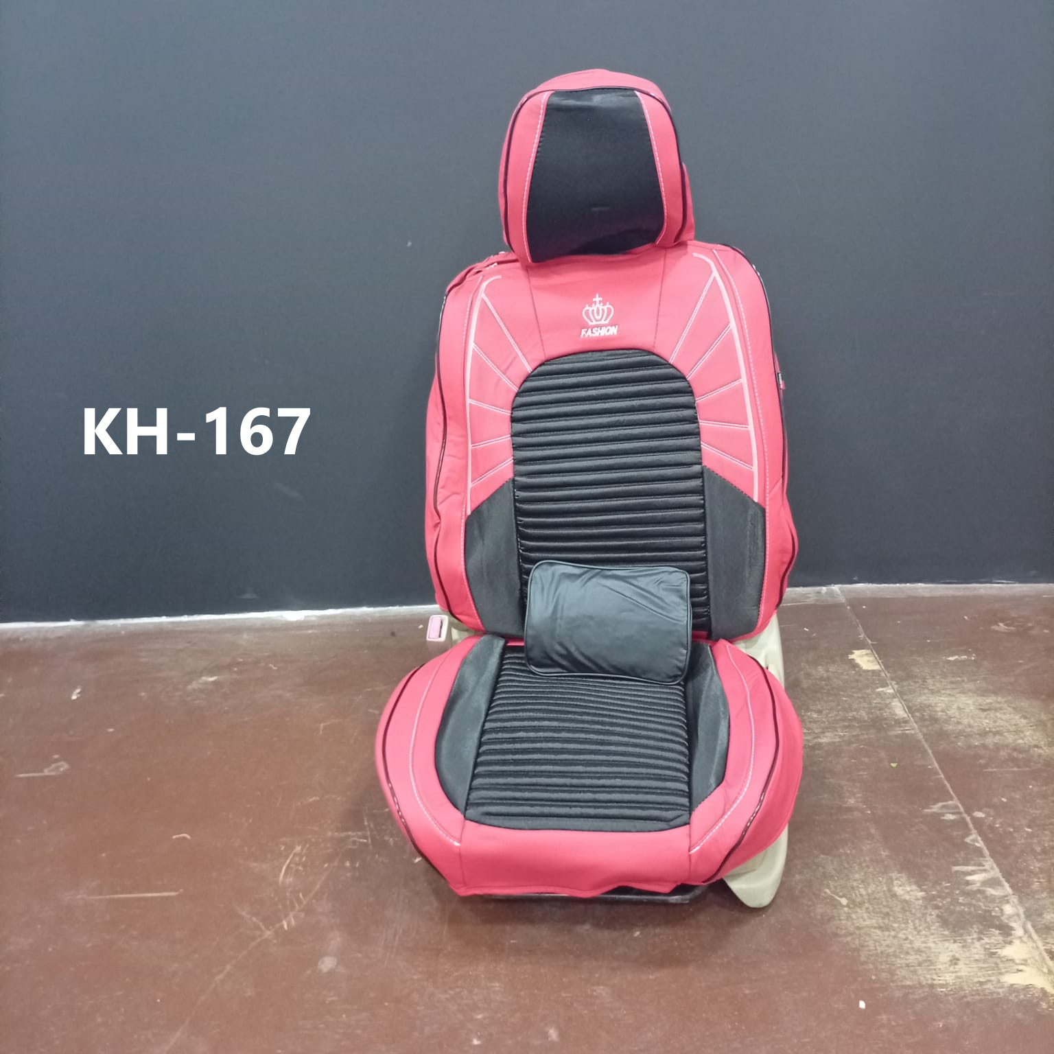 CUBRE ASIENTO red/black