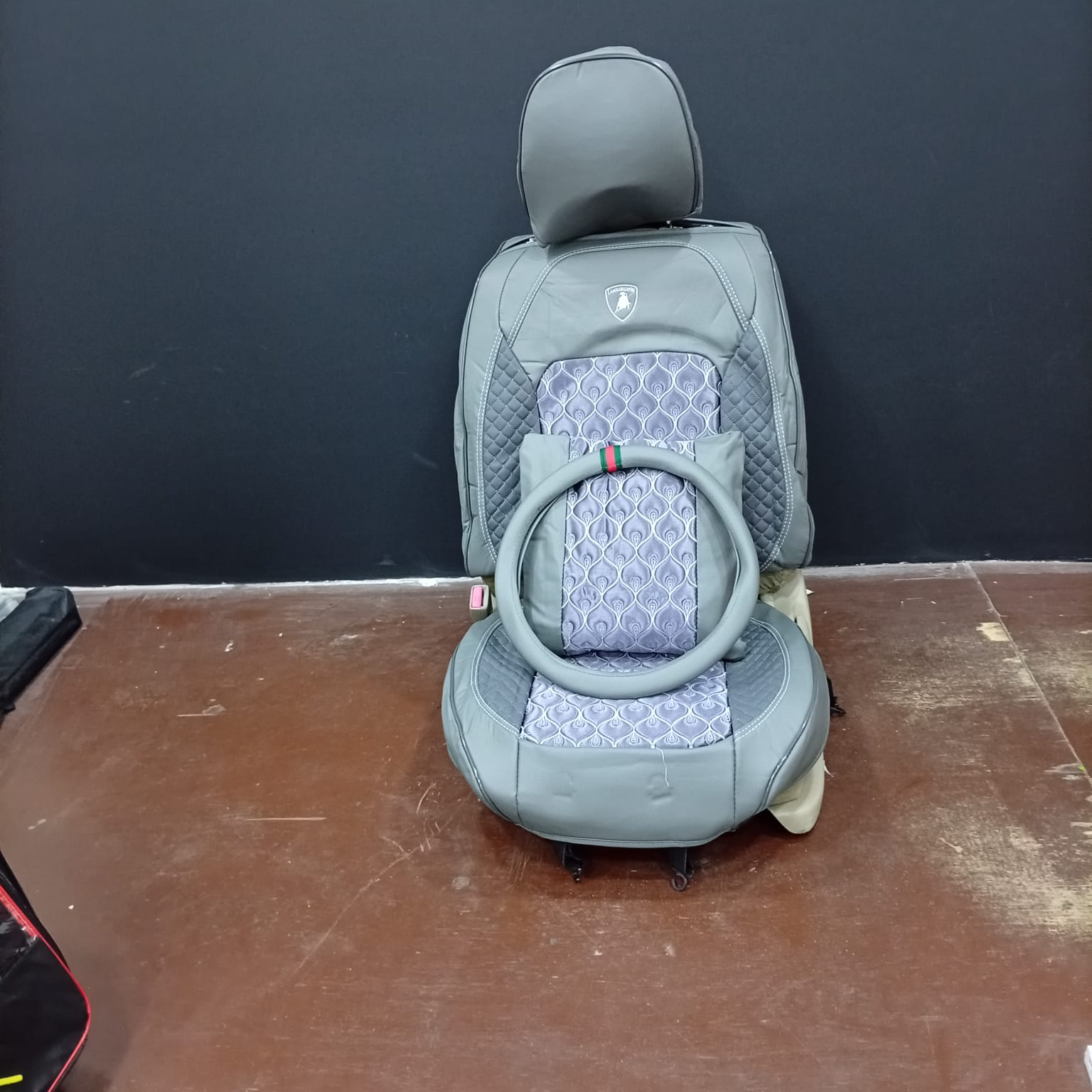 CUBRE ASIENTO grey
