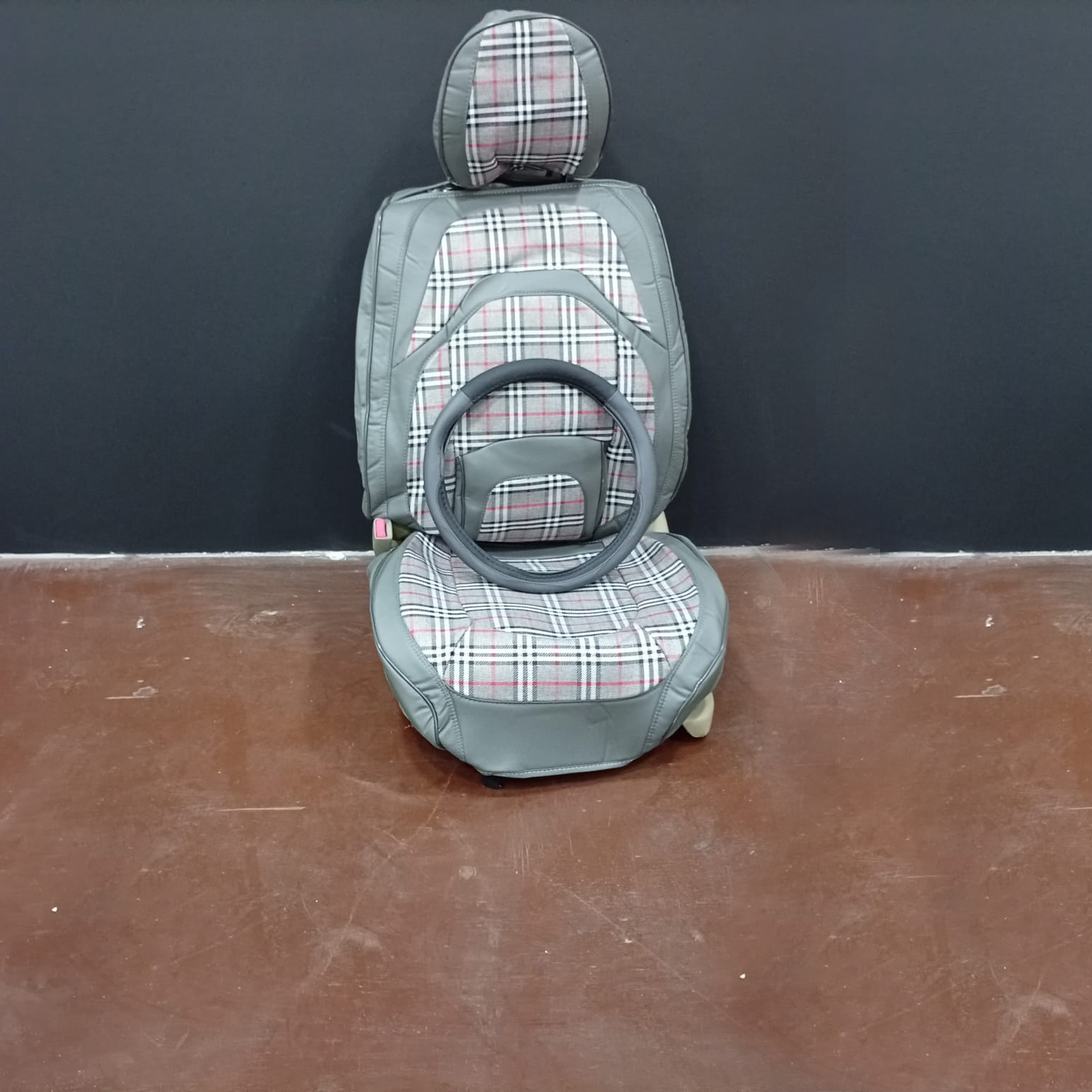 CUBRE ASIENTO grey