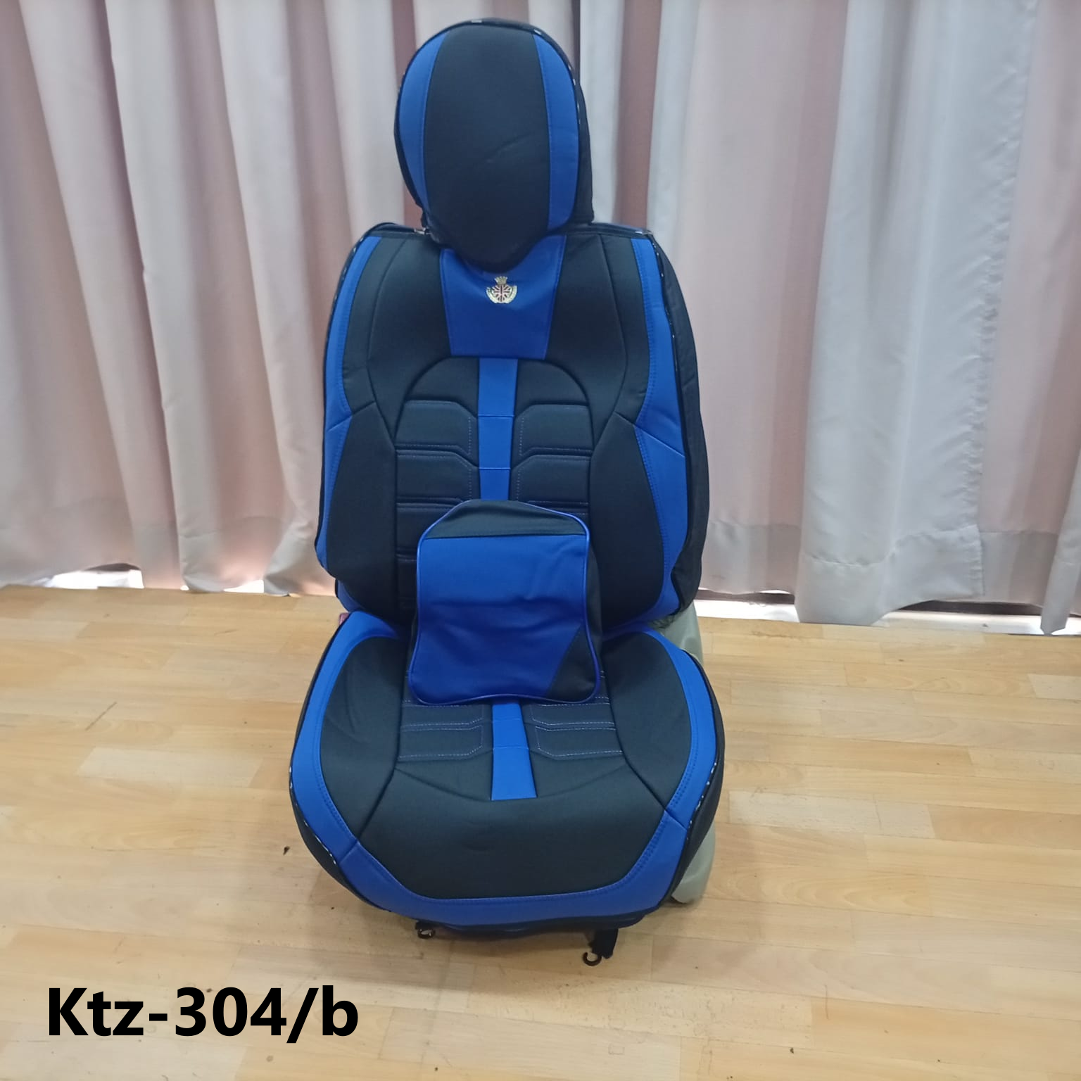 CUBRE ASIENTO black /blue
