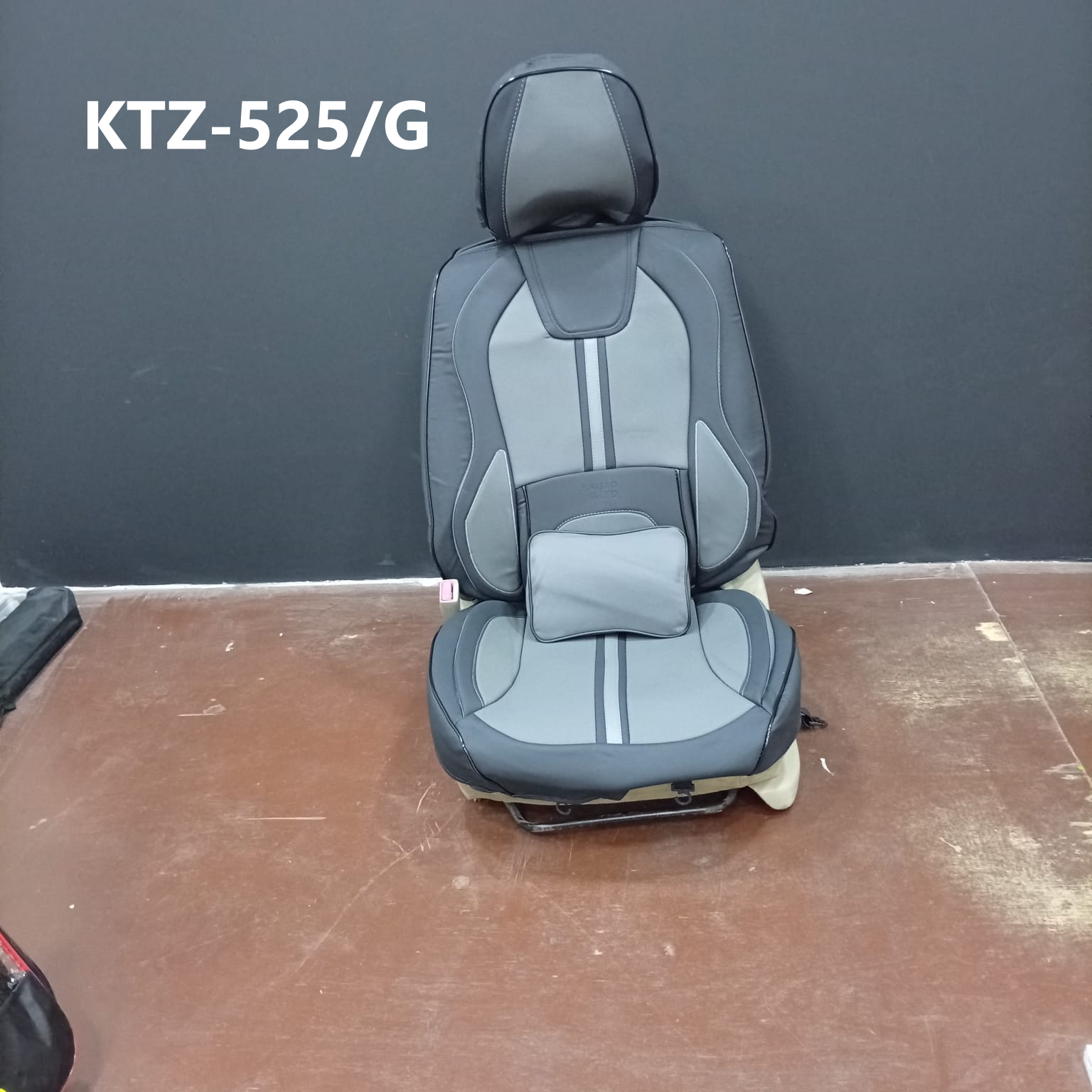 CUBRE ASIENTO black/grey
