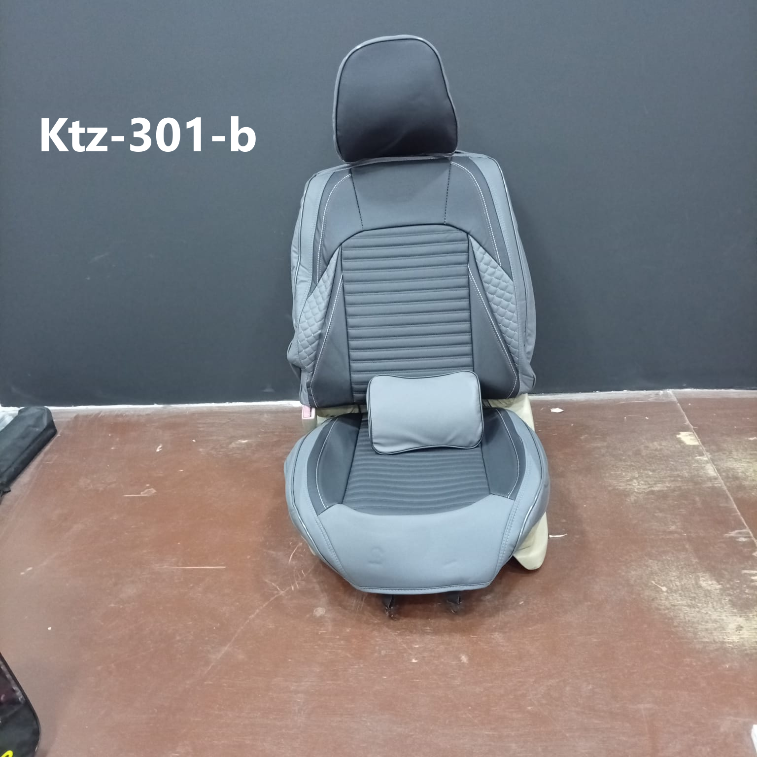 CUBRE ASIENTO L.grey/black