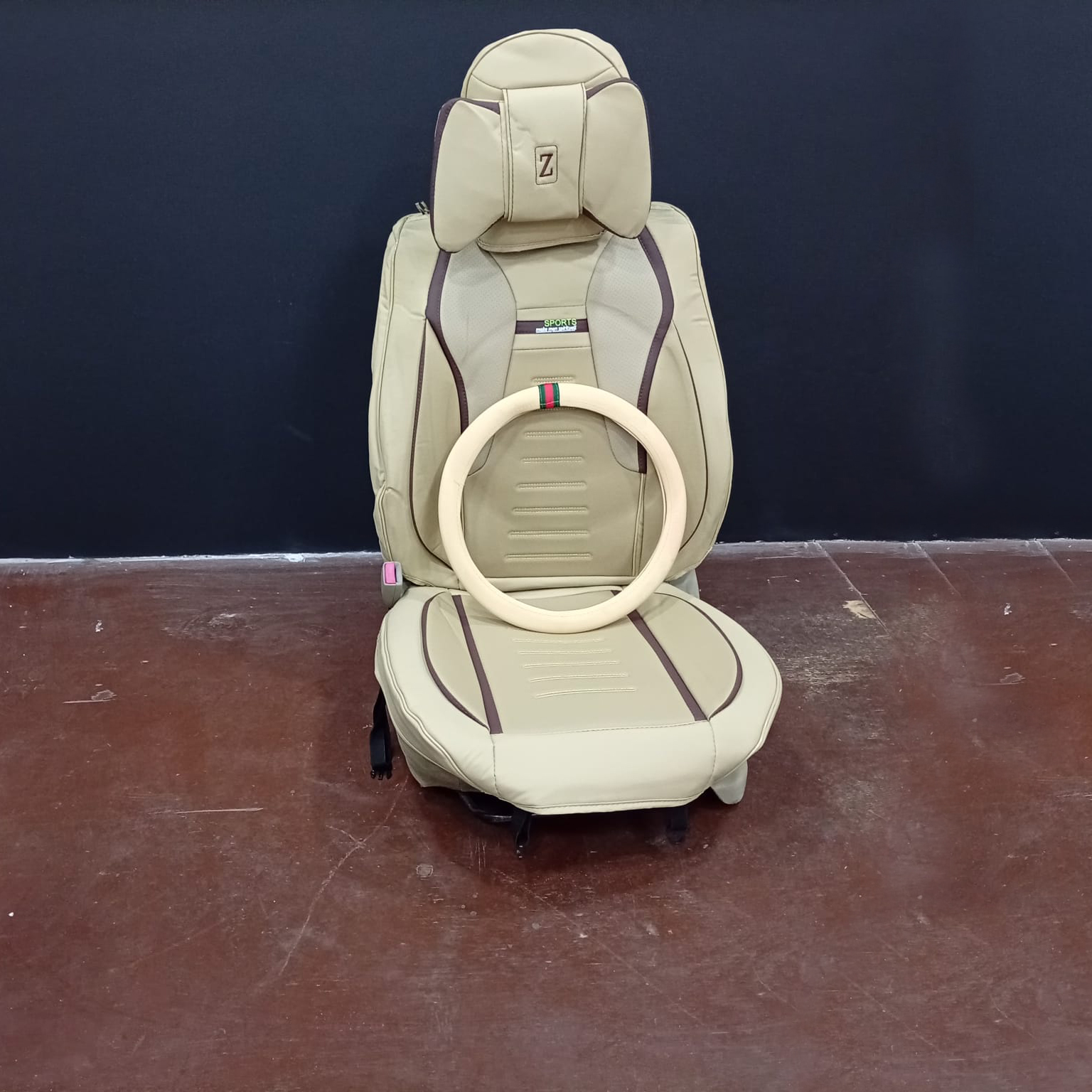 CUBRE ASIENTO beige