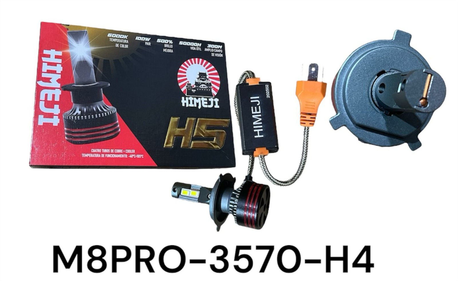 FOCO LED HIMEJI  H5 100W PAR H4