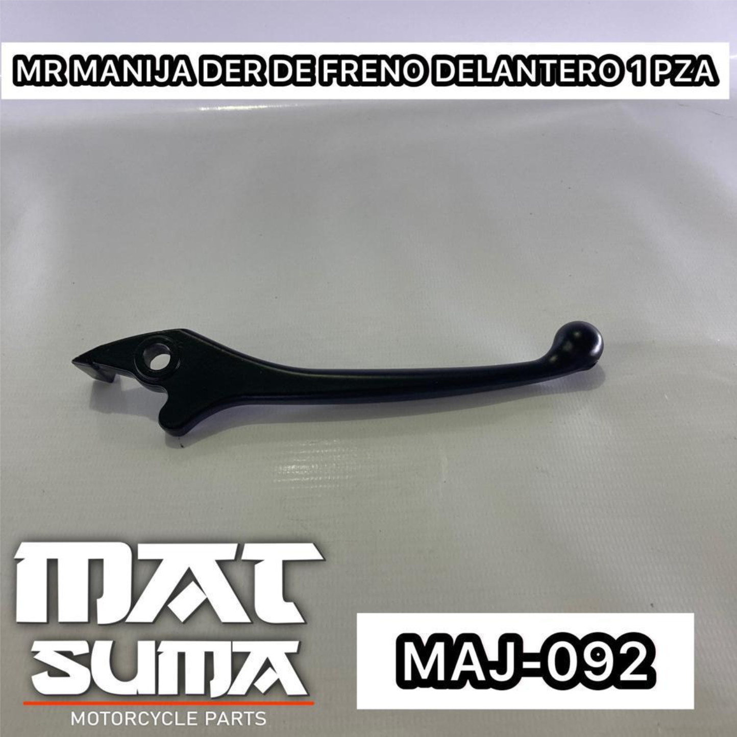 MANIJA DER DE FRENO DE LANTERO 1 PZA