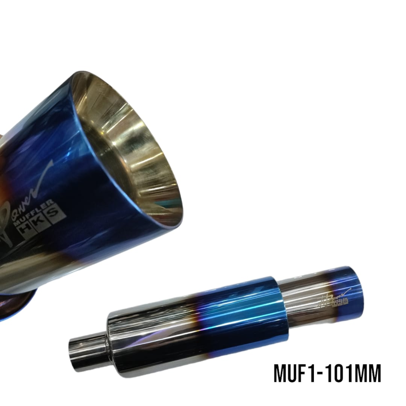 MUFFLER 4,0 BLUE 101MM NX.