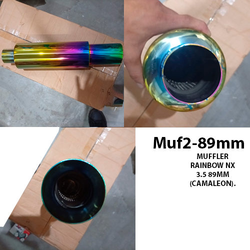 MUFFLER RAINBOW NX 3.5 89MM (CAMALEON).
