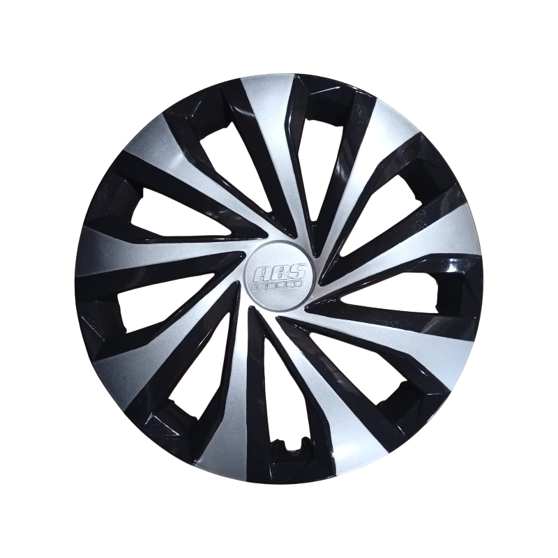 TAPA LLANTA ARO R15-0062 PLATA BI COLOR