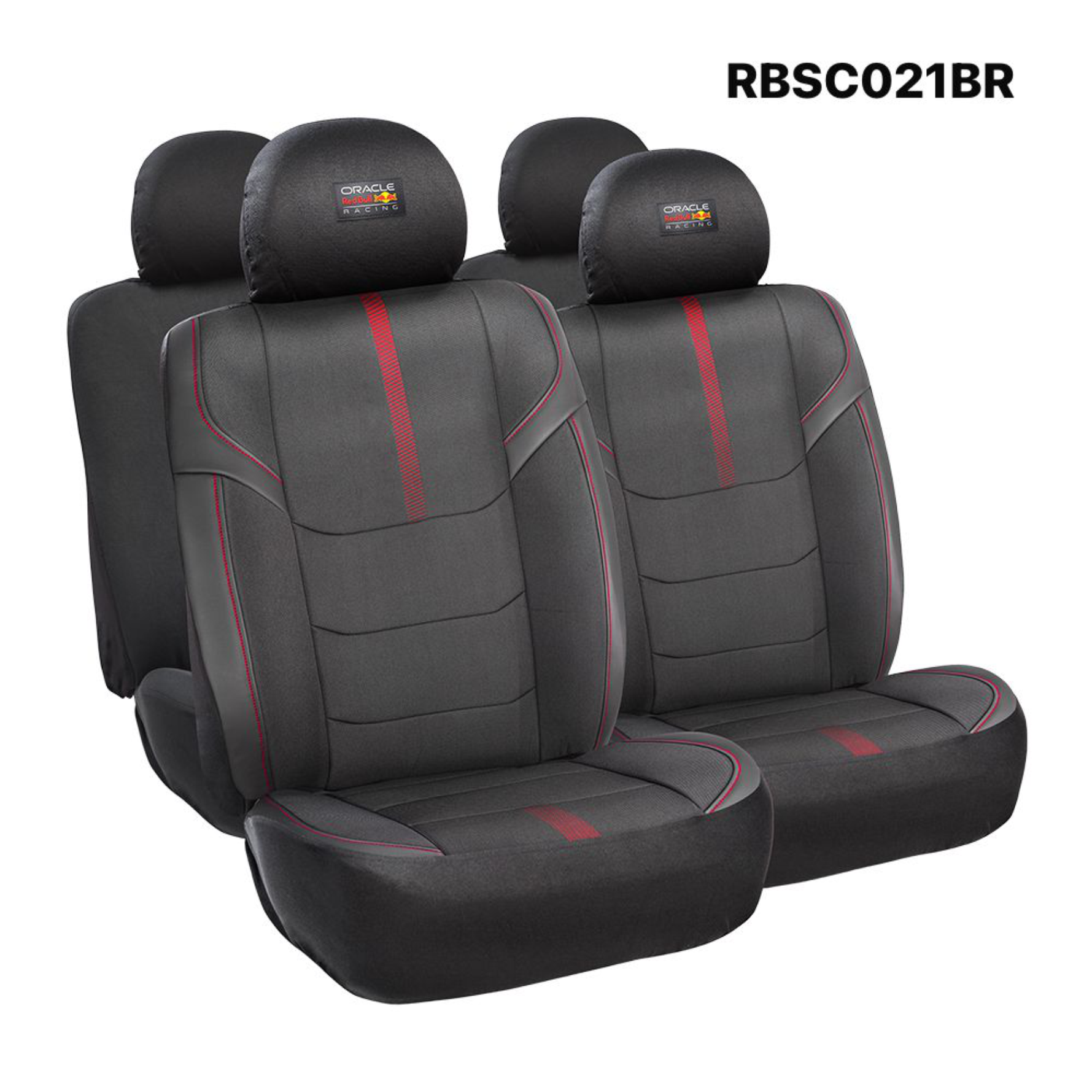 RED BULL CUBRE ASIENTO BLACK/RED 21