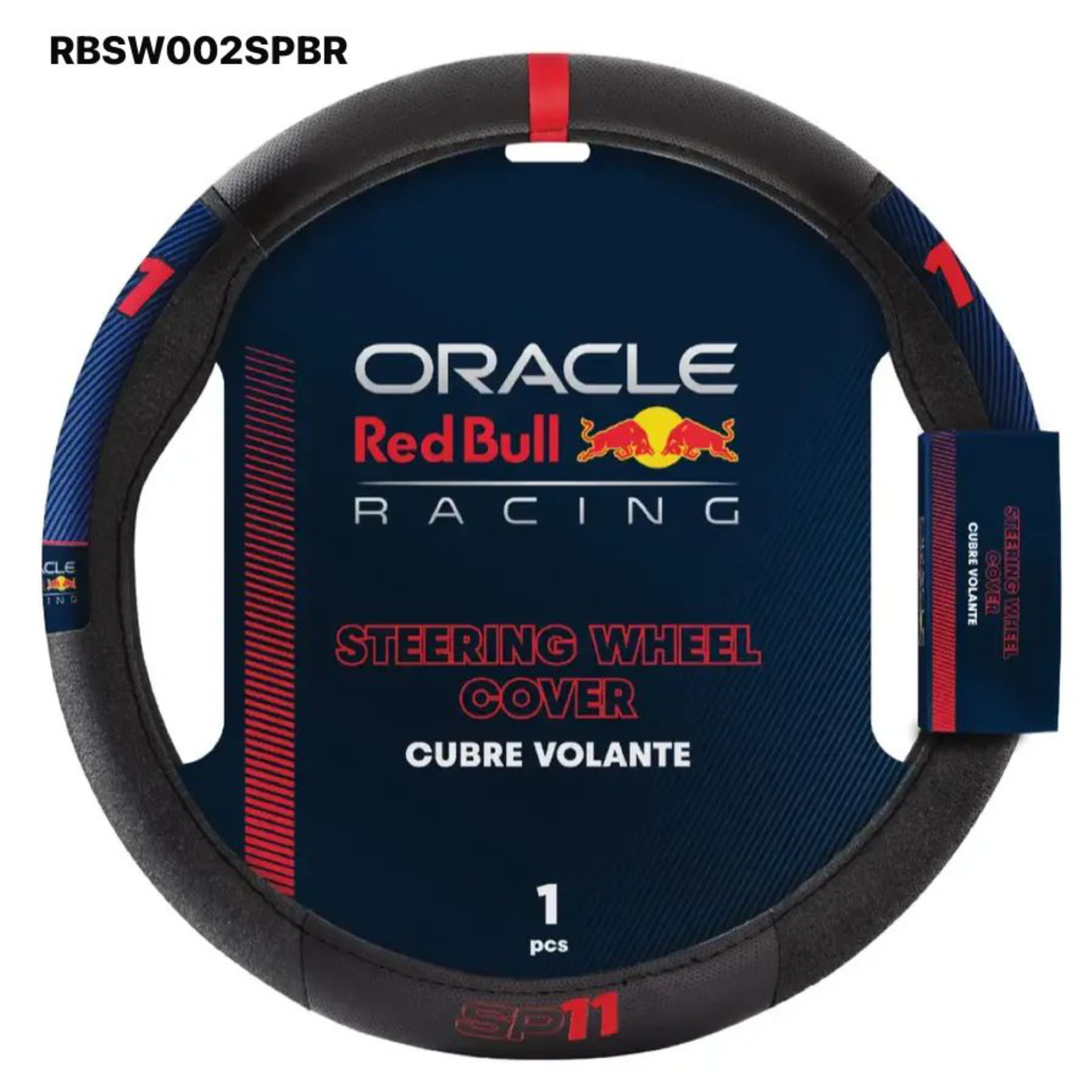 RED BULL CUBRE VOLANTE BLACK RED 002 SP