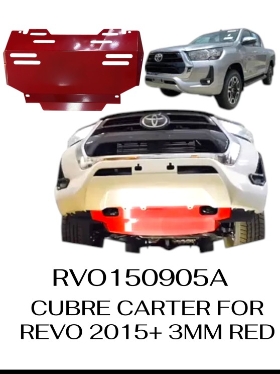CUBRE CARTER FOR REVO 2015+ 3MM RED