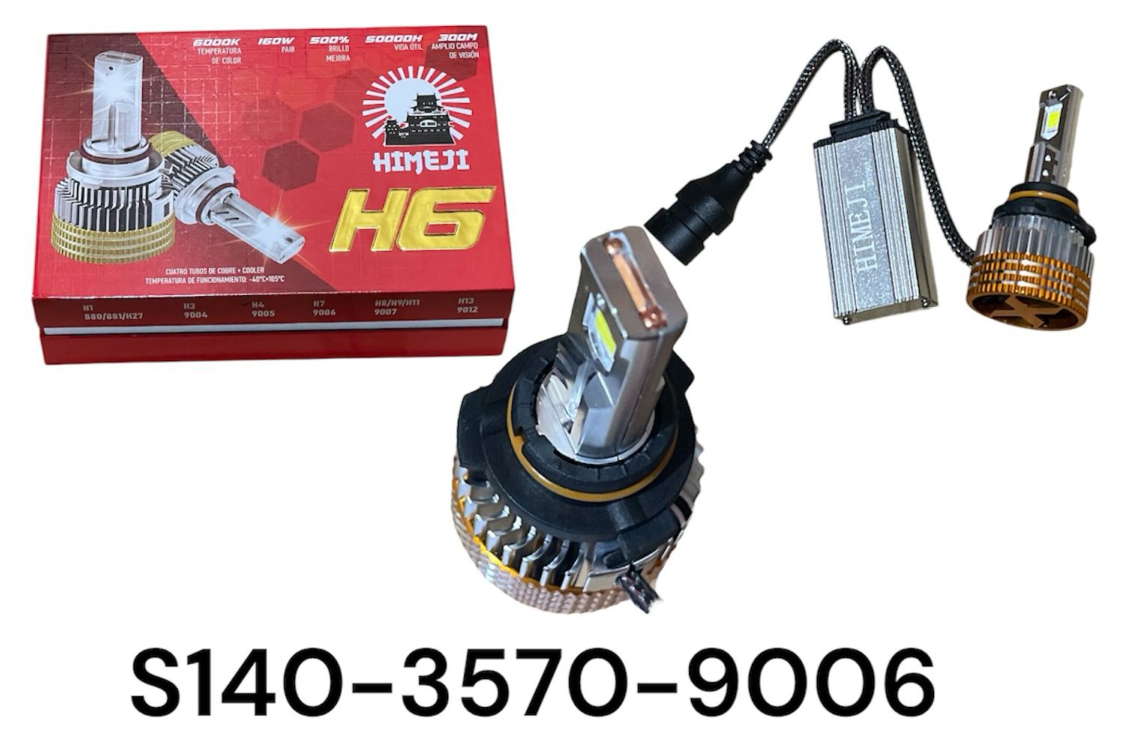 FOCO LED HIMEJI H6 160W PAR 9006
