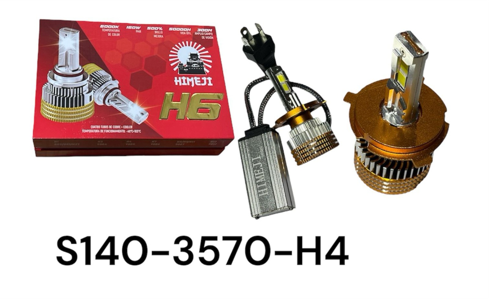 FOCO LED HIMEJI H6 160W PAR H4