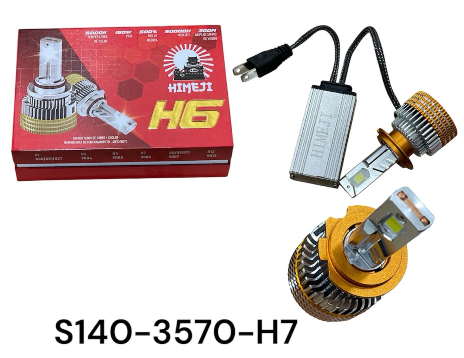 FOCO LED HIMEJI H6 160W PAR H7