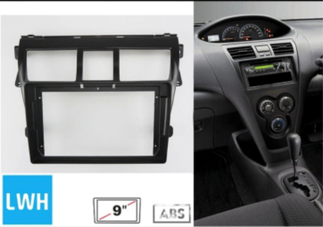 Moldura TOYOTA 2009 BELTA  9"