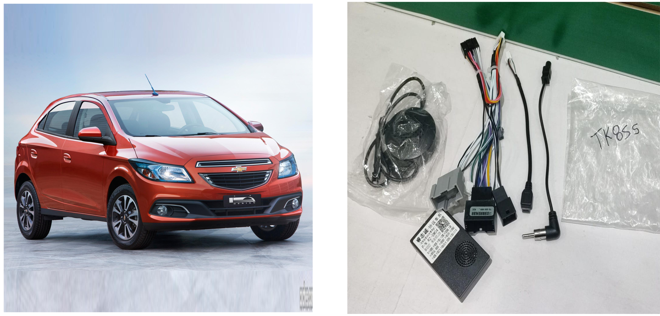 CABLE CAMBUS 2011-2013 CHEVROLET ONIX (9INCH, LHD)