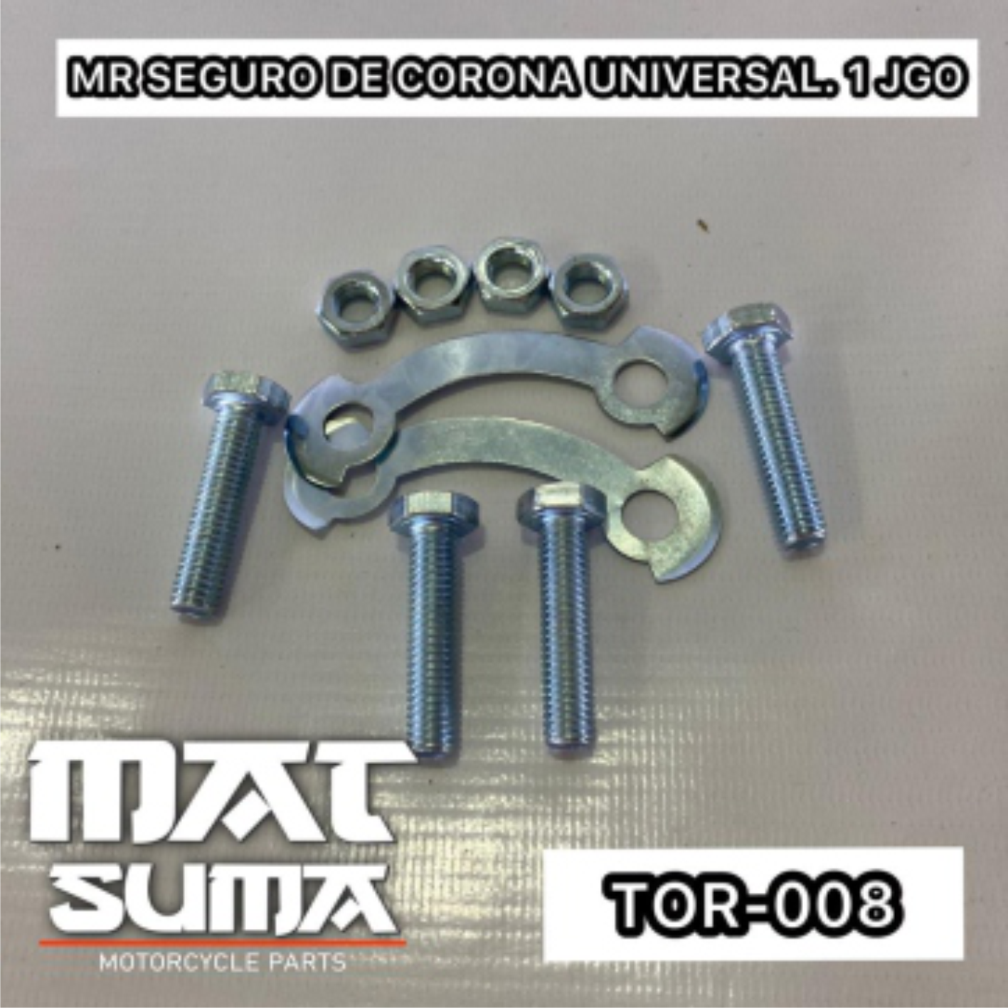 SEGURO DE CORONA UNIV. 1 JGO