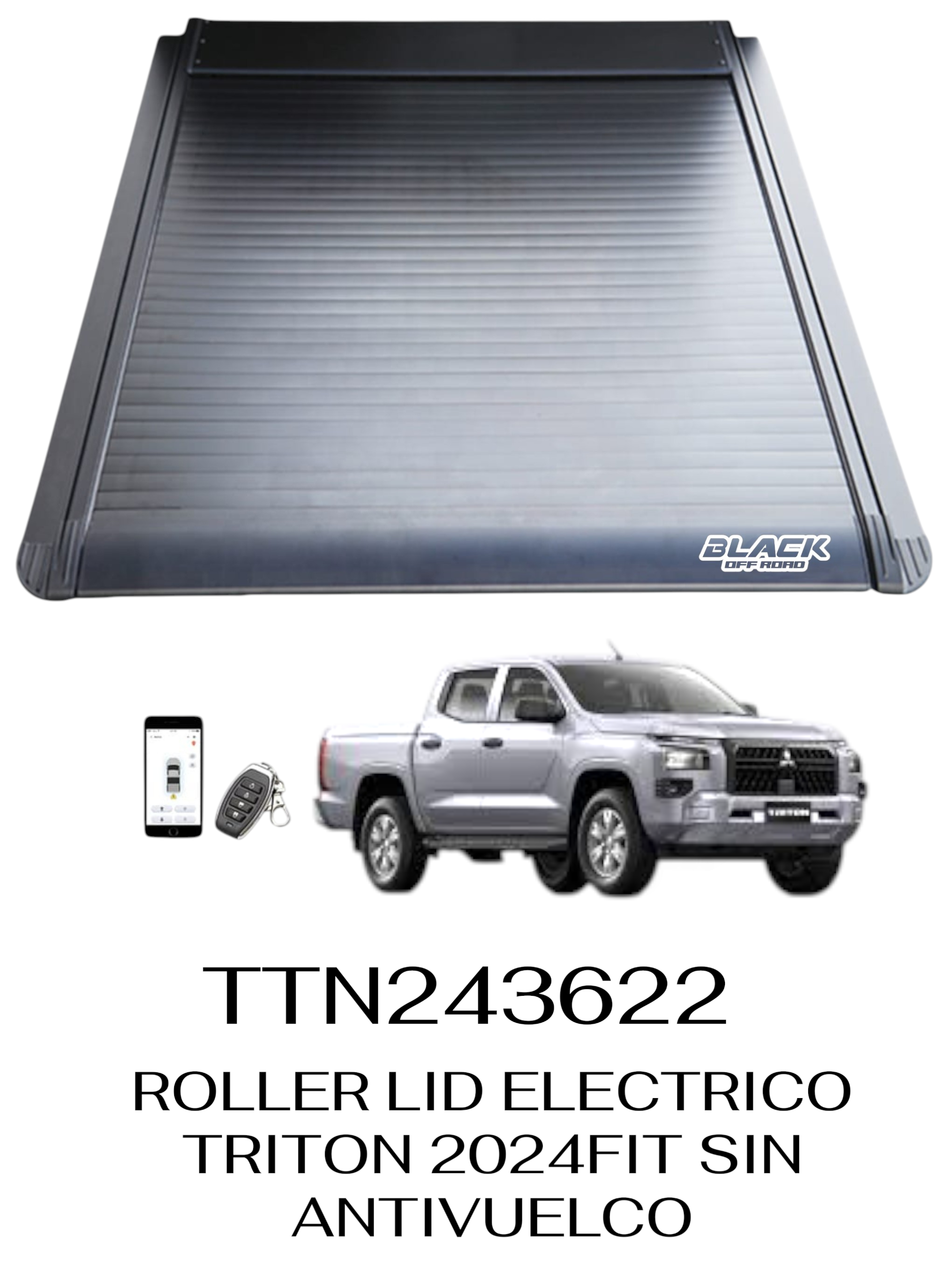 ROLLER LID ELECTRICO TRITON 2024FIT