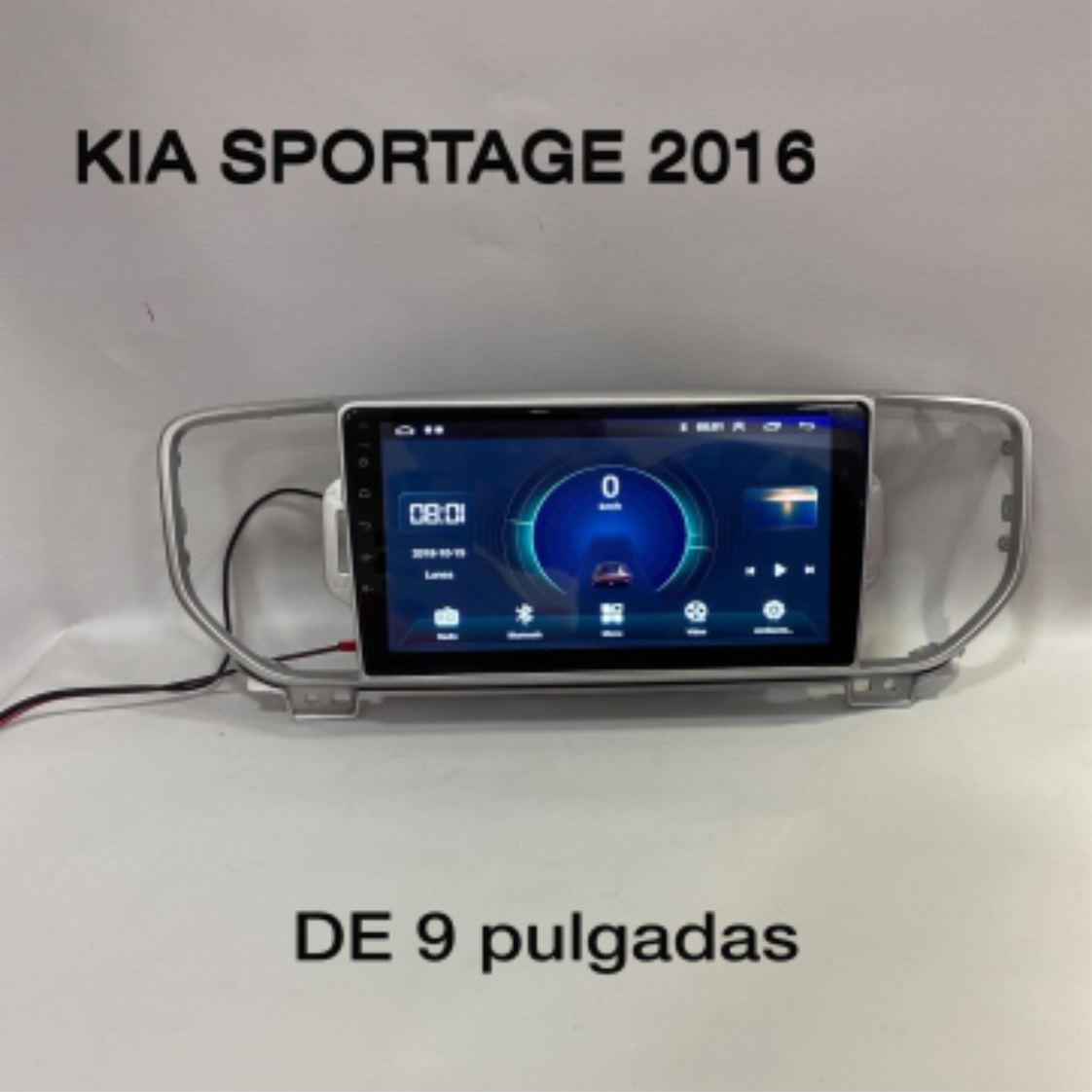 Moldura Kia 2016+ KX5/SPORTAGE 9"