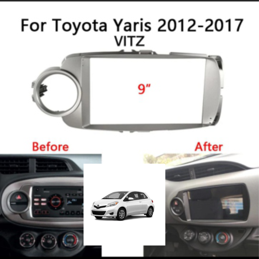 Moldura 2012 TOYOTA YARIS/ VITZ (9INCH)