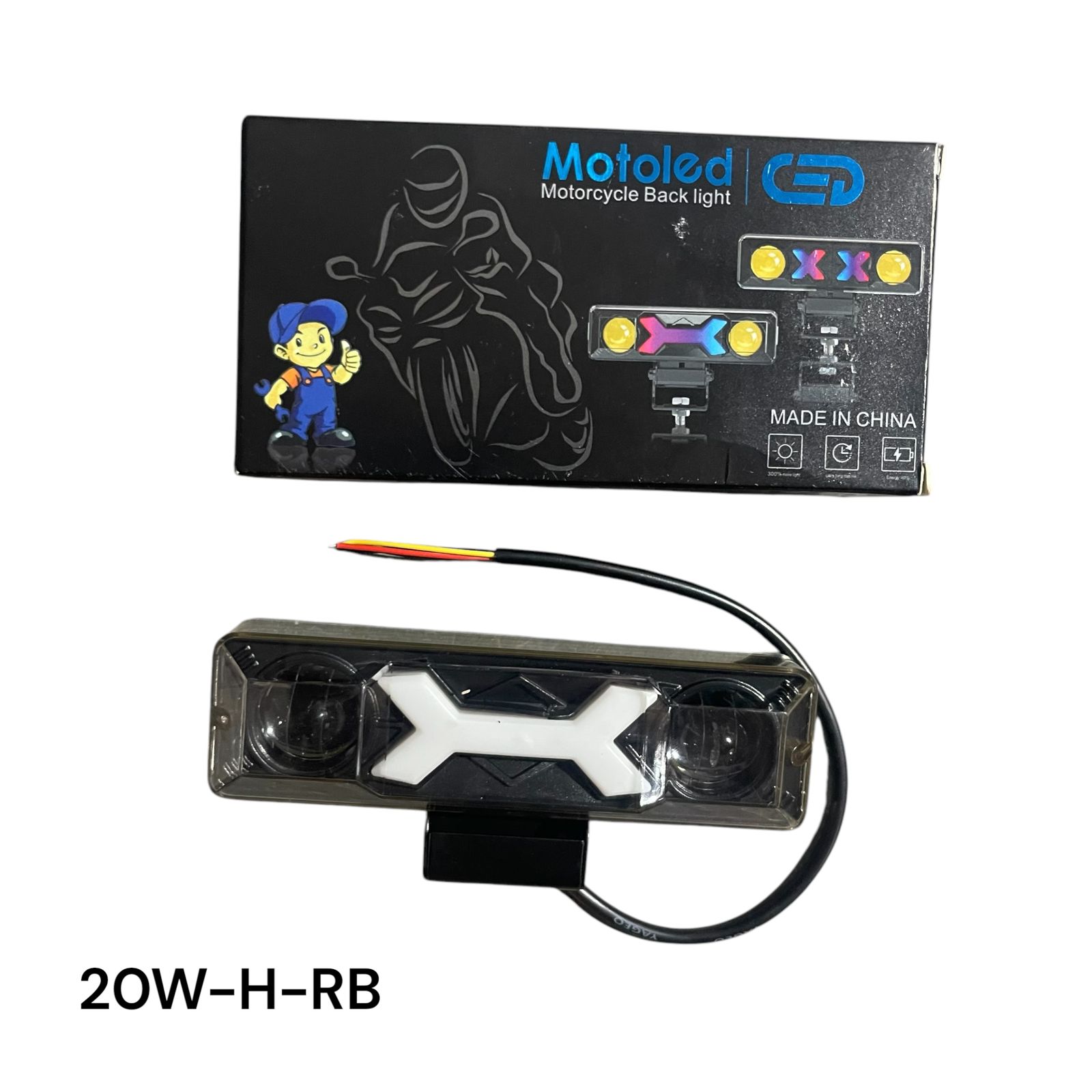 BARRA LED RECTANGULO XK-20W-H-RB