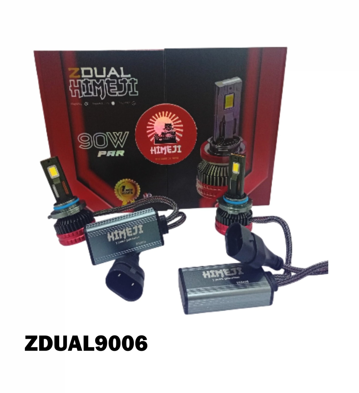 ZDUAL HIMEJI 90W PAR 9006 BLANCO/AMARILLO