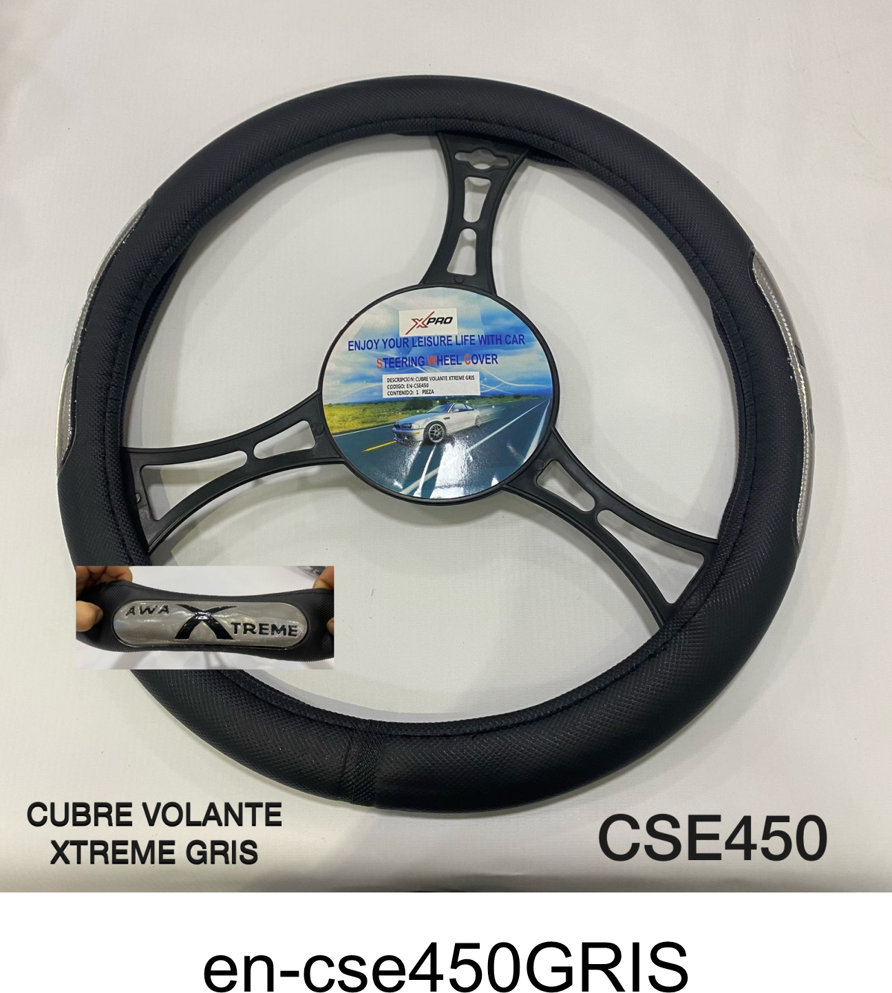 CUBRE VOLANTE ECO XTREME SILVER