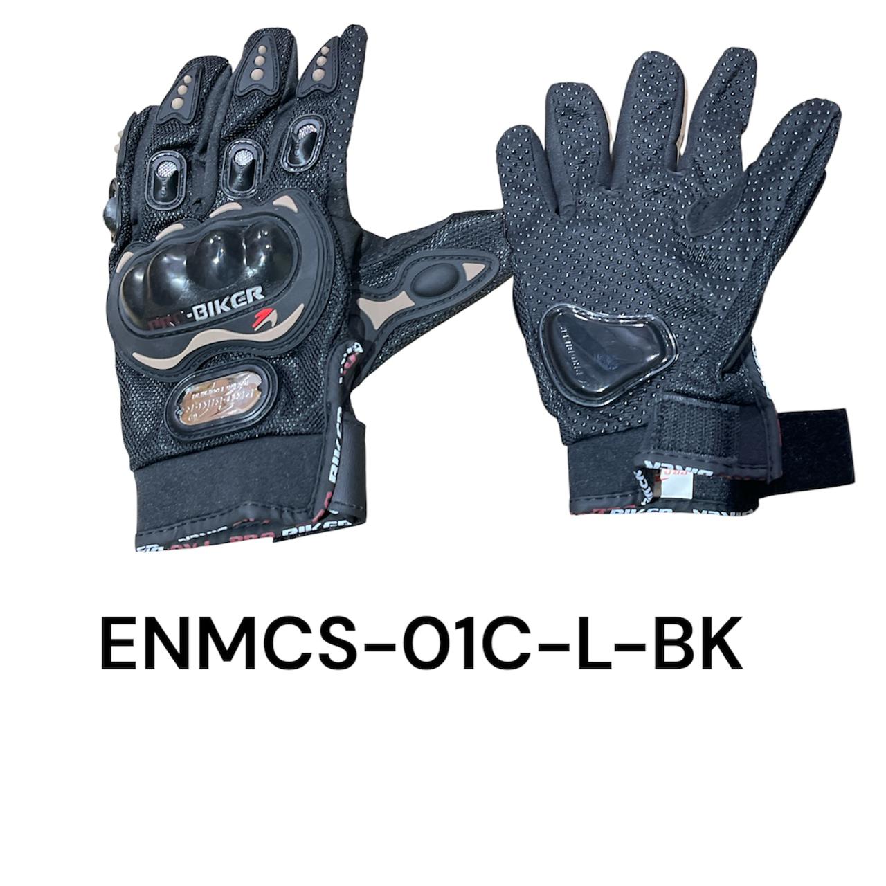 GUANTE MOTO BIKER NEGRO L