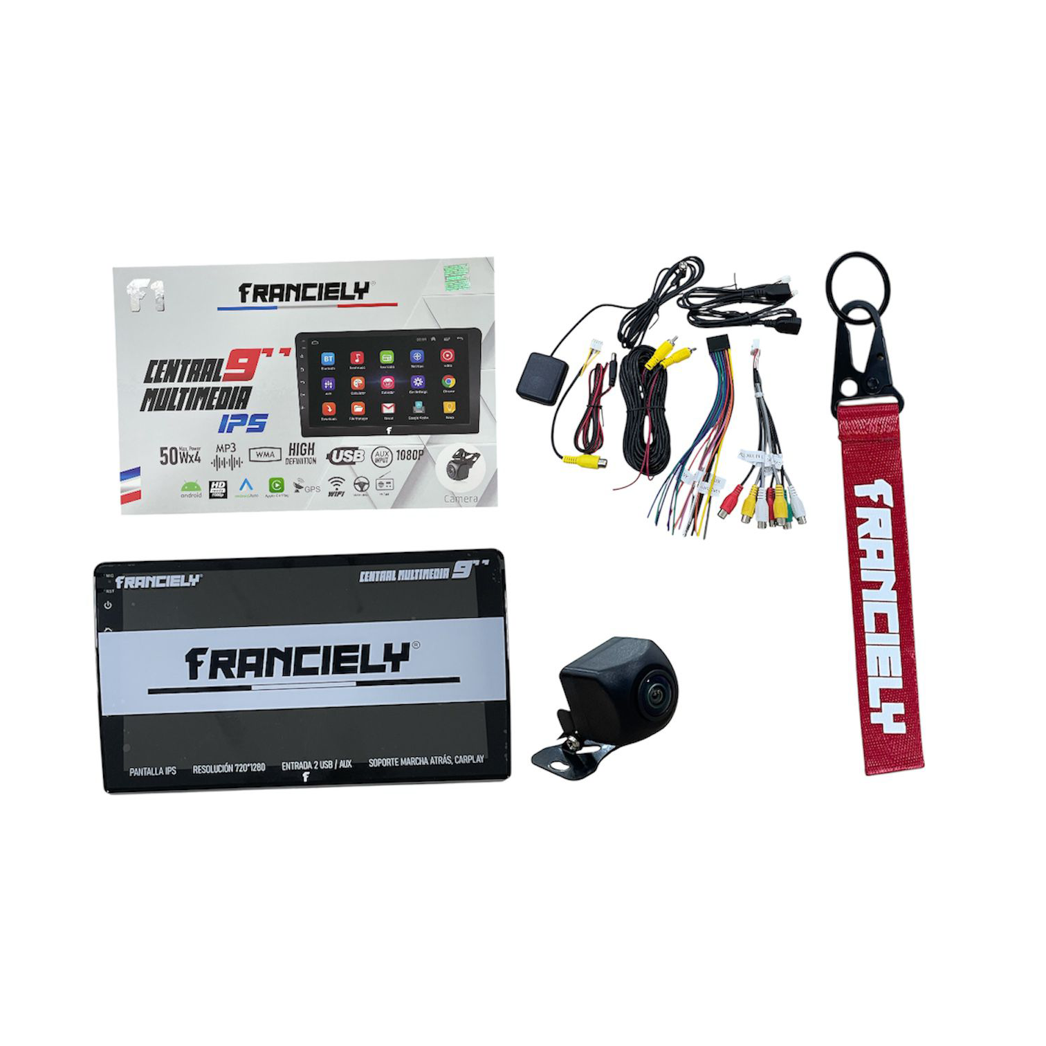 PANTALLA 9 FRANCIELY F1 2+32 CARPLAY AM/FM + CAMARA