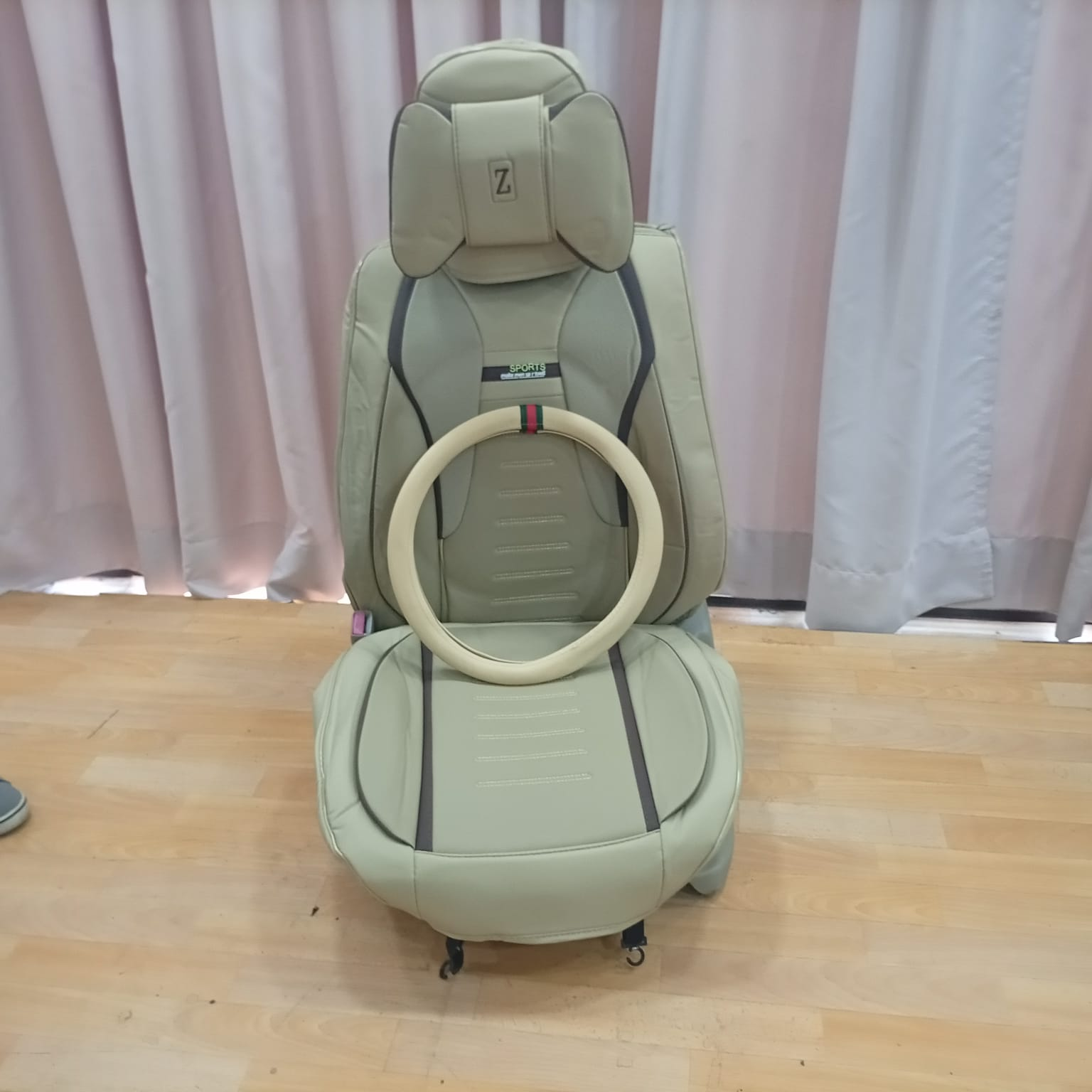 CUBRE ASIENTO beige