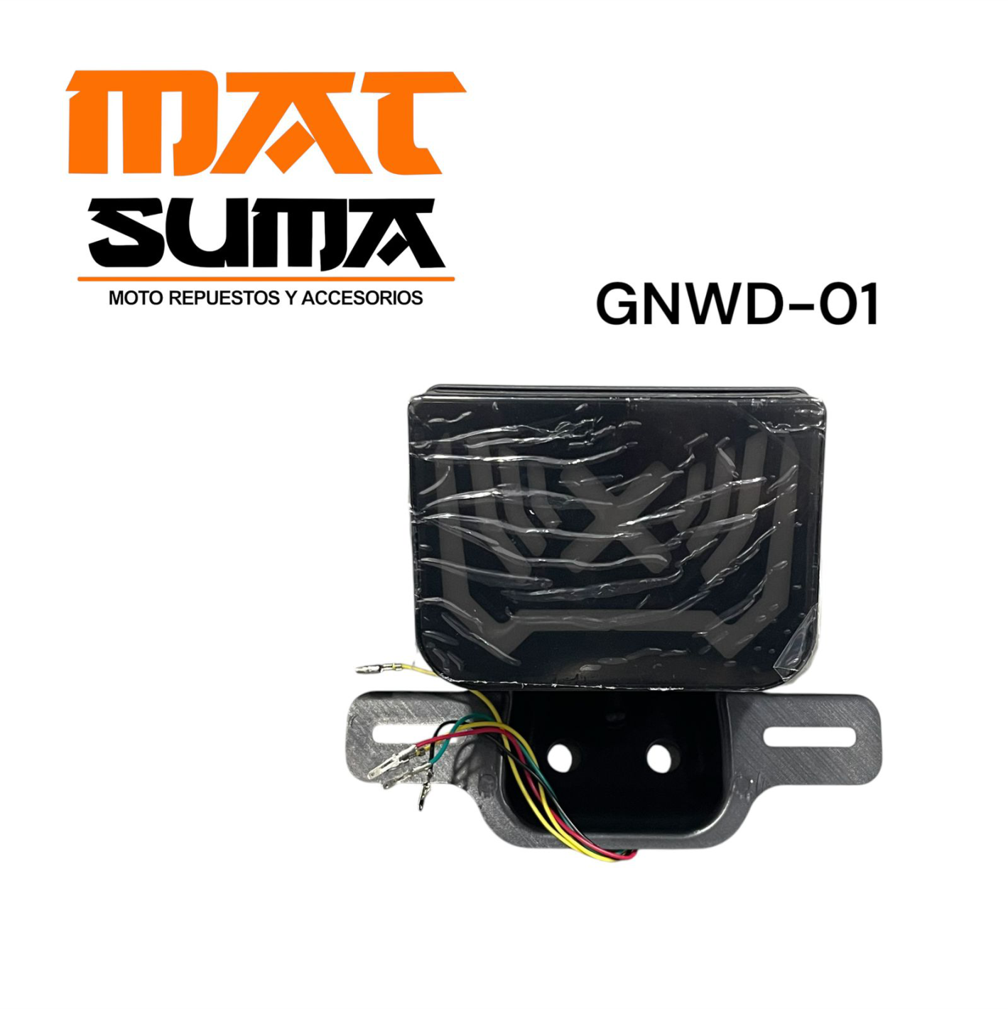 FARO TRASERO LED CON SEÑALERO Y LUZ CHICA PARA CG Y GL WD-01